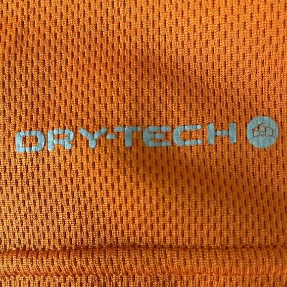 Stormtech Performance LS 1/4 Zip HiNk Lightweight Poly Top Burnt Orang Gry Sz S - Picture 10 of 12